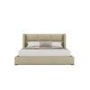Nativa Interiors Aylet Square Tufted Upholstered Bed Cream  Bed-aylet-sq-low-kn-vin-cream