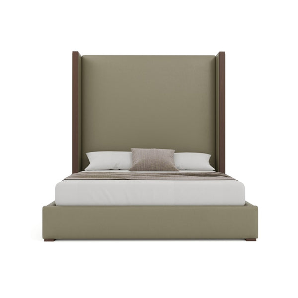 Nativa Interiors Irenne Plain Upholstered Bed Stone  Bed-irenne-pl-hi-ca-vin-stone