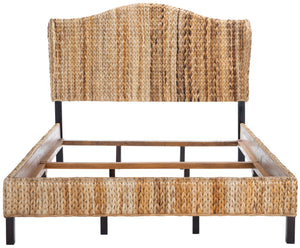 Safavieh Finola Rattan Bed XII23 Natural / Espresso Rattan/Wood BED8002A-F