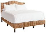 Safavieh Finola Rattan Bed XII23 Natural / Espresso Rattan/Wood BED8002A-F