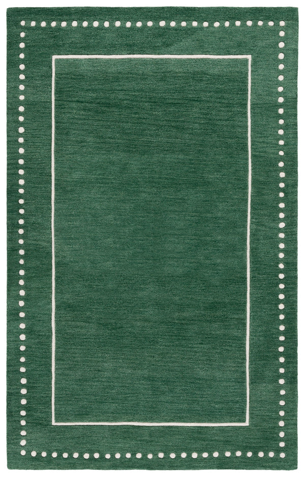 Safavieh Bella Handcrafted Wool Runner Area Rug In Timeless Navy And Ivory - Elevate Your Home Décor Today! Green ,Ivory Wool Bel151y-5r