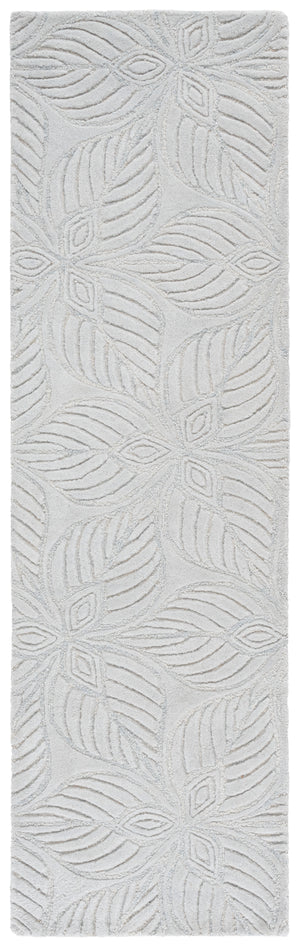 Safavieh Bella Hand-tufted Area Rug - Luxurious Wool & Cotton Blend, Elegant Design For Stylish Interiors Grey ,Ivory 80% Wool 20% Cotton Bel222f-4