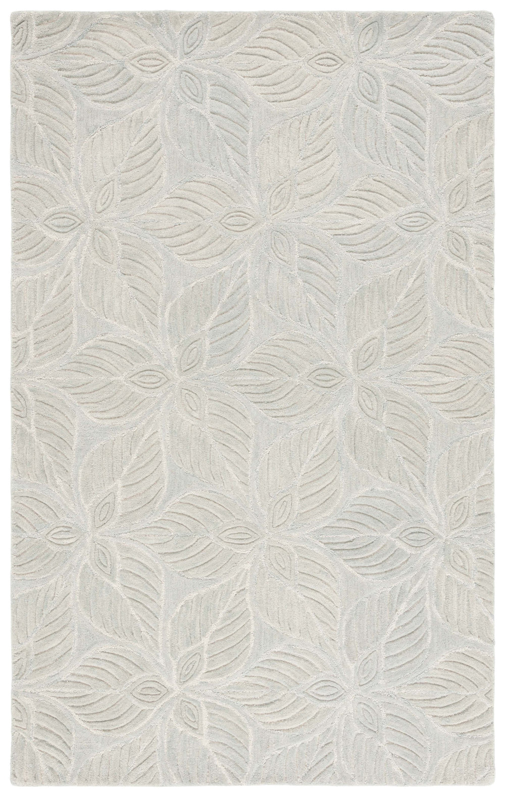 Safavieh Bella 5' X 8' Handcrafted Medium Rectangle Area Rug - Luxurious Grey Ivory Wool & Cotton Blend Grey ,Ivory 80% Wool 20% Cotton Bel222f-5