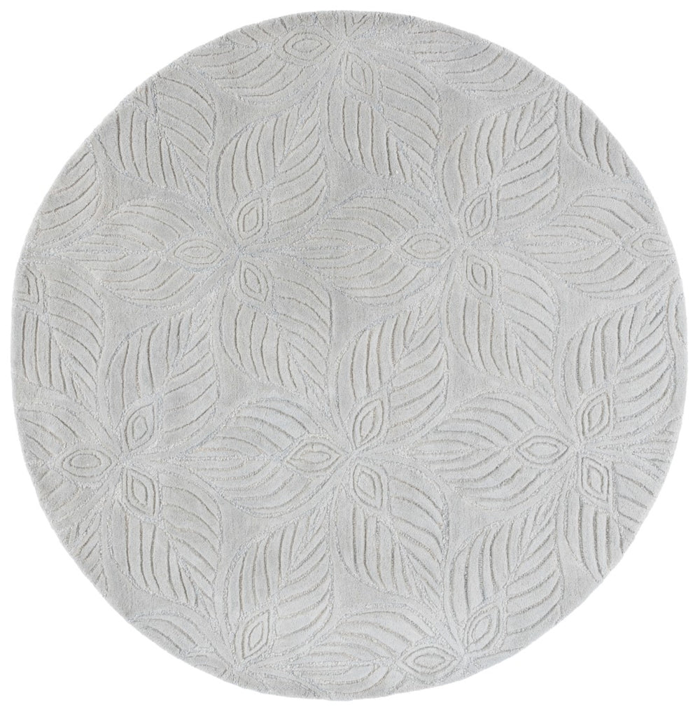 Safavieh Bella 222f Grey Ivory Grey ,Ivory 80% Wool 20% Cotton Bel222f-6r