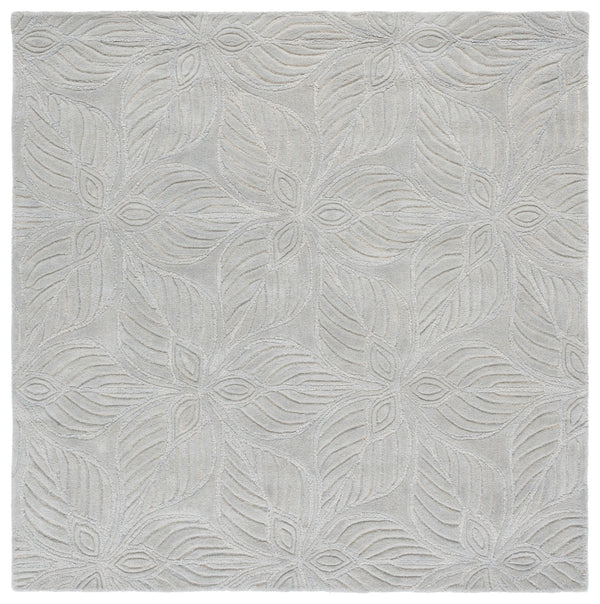Safavieh Bella Hand-tufted Area Rug - Luxurious Wool & Cotton Blend, Elegant Design For Stylish Interiors Grey ,Ivory 80% Wool 20% Cotton Bel222f-4