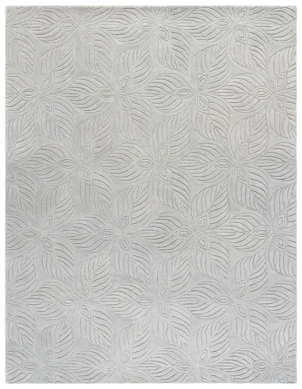 Safavieh Bella Hand-tufted Area Rug - Luxurious Wool & Cotton Blend, Elegant Design For Stylish Interiors Grey ,Ivory 80% Wool 20% Cotton Bel222f-4