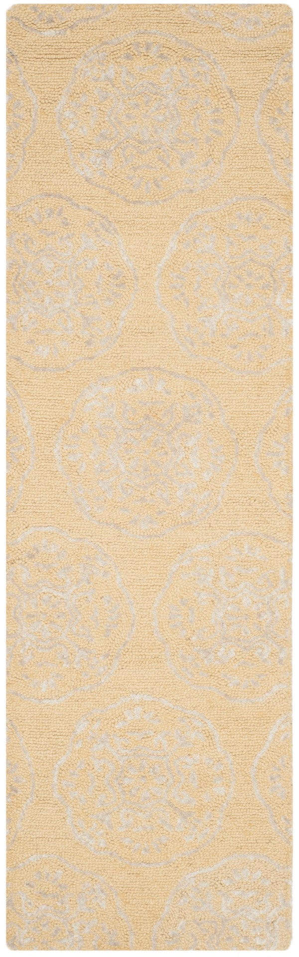 Safavieh Bella Hand Tufted  Rug Beige / Silver BEL711B-2