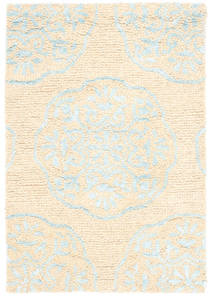 Safavieh Bella Hand Tufted  Rug Beige / Blue BEL711C-2