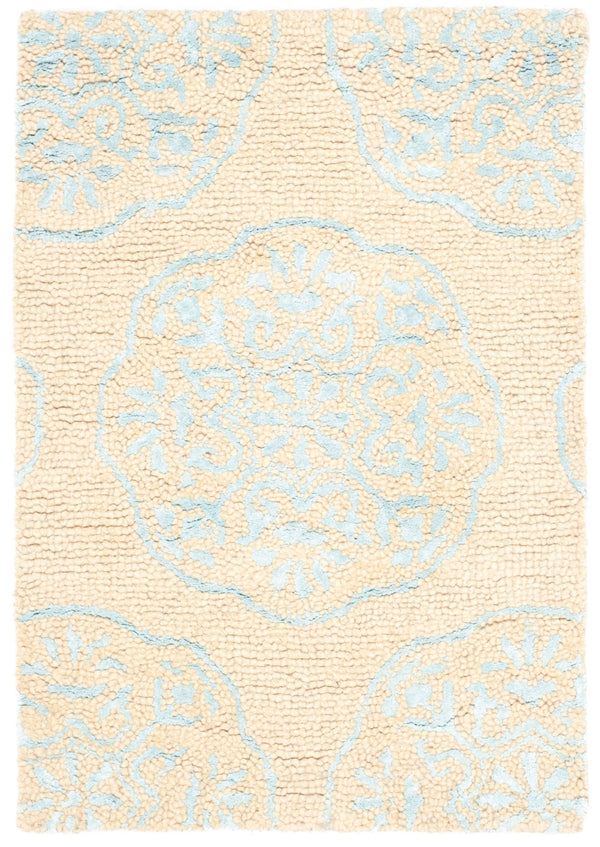 Safavieh Bella Hand Tufted  Rug Beige / Blue BEL711C-2