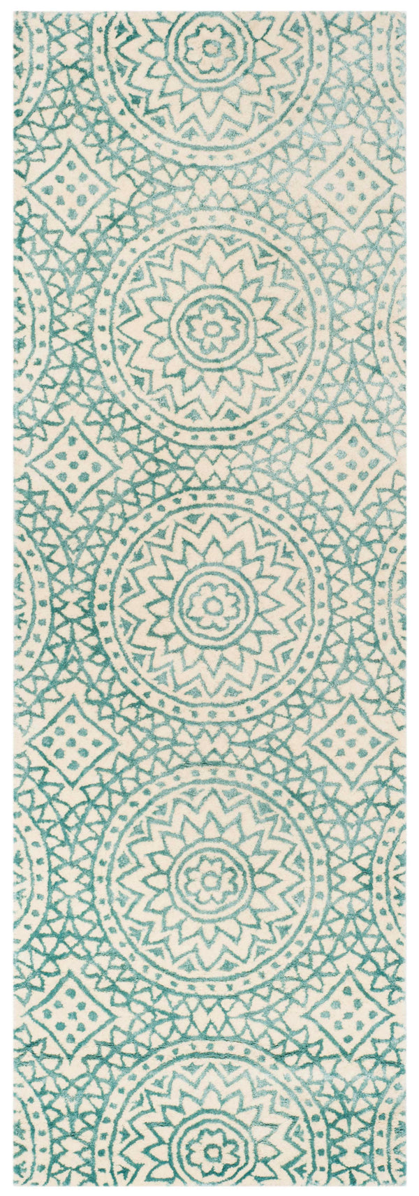 Safavieh Bella 915 Hand Tufted  Rug Ivory / Blue BEL915A-2