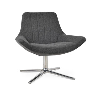Soho Concept Camilla Lounge Armchair - Compact Comfort In Camira Blazer Wool With 10-year Guarantee & 350 Lbs Support   Soho-concept-dining-chair-12876