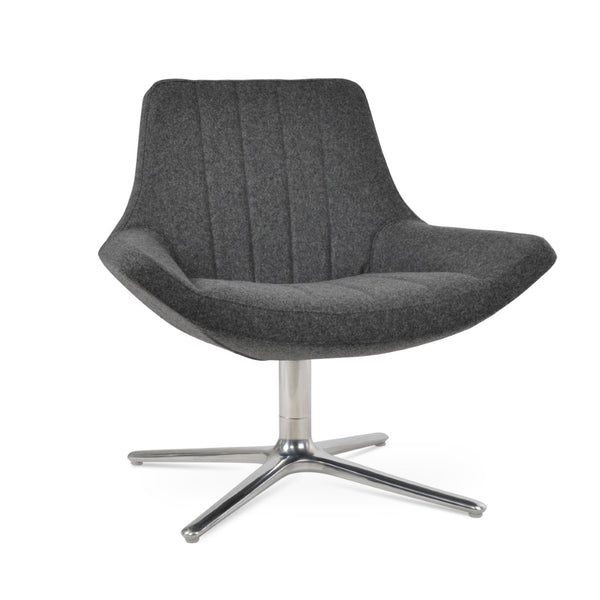 Soho Concept Camilla Lounge Armchair - Compact Comfort In Camira Blazer Wool With 10-year Guarantee & 350 Lbs Support   Soho-concept-dining-chair-12876