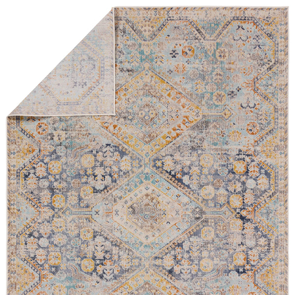 Jaipur Living Vibe by Jaipur Living Marquess Polypropylene Medallion Runner Rug for Patio or Hallway 4' x 6' RUG157205