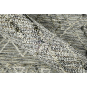 Amer Rugs Berlin Farmhouse Geometric Hand-hooked Wool Area Rug – Trendy Style For Timeless Home Elegance Gray Wool Ber20203