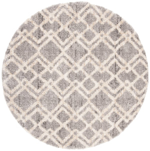 Safavieh Berber Shag Area Rug 11' X 15' In Grey & Cream - Luxurious Softness, Durable, Oeko-tex Certified Comfort Grey ,Cream Polypropylene Ber213g-1115