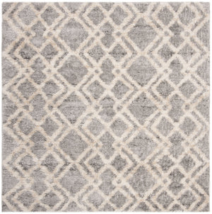 Safavieh Berber Shag Area Rug 11' X 15' In Grey & Cream - Luxurious Softness, Durable, Oeko-tex Certified Comfort Grey ,Cream Polypropylene Ber213g-1115
