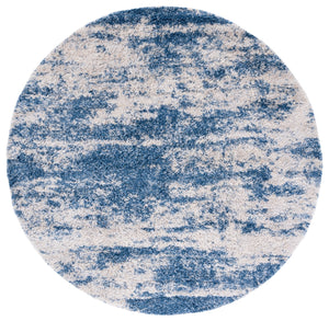 Safavieh Berber Shag & Flokati Rug - Luxurious Turkish Design With Abstract Pattern For Stylish Home Decor Beige ,Blue Polypropylene Ber219b-216