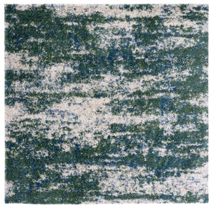 Safavieh Berber Shag & Flokati Rug - Luxurious Turkish Design With Abstract Pattern For Stylish Home Decor Green ,Beige Polypropylene Ber219y-216