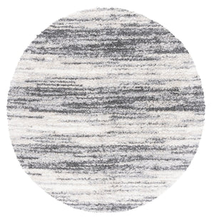 Safavieh Berber Shag Area Rug In Charcoal Grey - Luxurious 6'7" X 8'7" Plush Non-shedding Design For Any Space Charcoal ,Grey Polypropylene Pile Ber412h-6