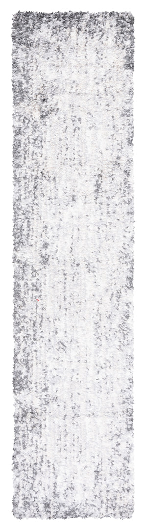 Safavieh Berber Shag Area Rug - Luxurious Power Loomed Design For Elegant Home Decor And Lasting Comfort Grey ,Ivory Polypropylene Pile Ber416f-6