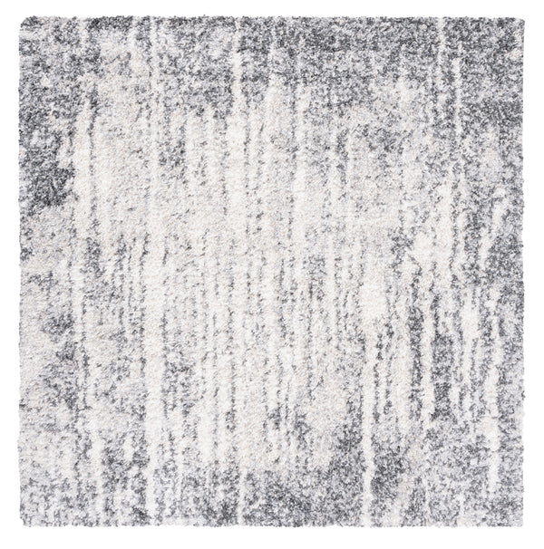 Safavieh Berber Shag Area Rug - Luxurious Power Loomed Design For Elegant Home Decor And Lasting Comfort Grey ,Ivory Polypropylene Pile Ber416f-6