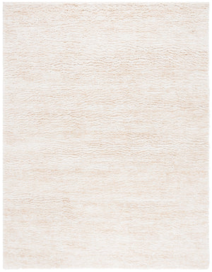 Safavieh Berber Plush Shag Rug In Ivory Beige With Flokati Texture, Power-Loomed In Turkey For Durable Comfort 2'-3" x 3'-11" BER563A-24