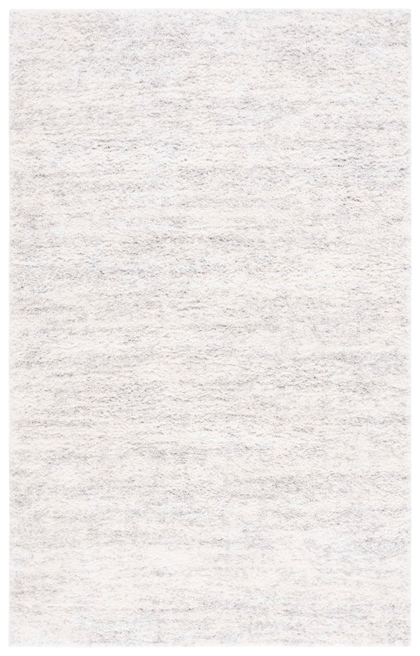 Safavieh Berber Shag Area Rug - Luxurious Turkish Craftsmanship For Modern Elegance And Cozy Living Spaces Ivory ,Light Grey Polyester Pile Ber563f-68
