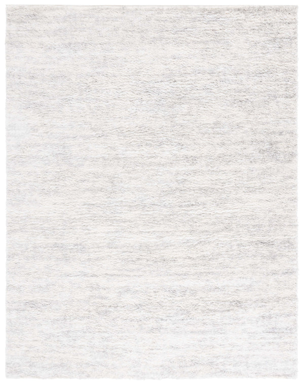Safavieh Berber Plush Shag Rug 6X9 Ivory & Light Grey – 1.25" Pile, Oeko-Tex, Power-Loomed Turkey Durable Comfort BER563F-6