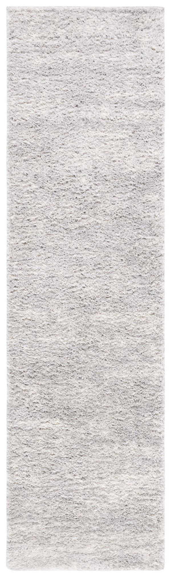 Safavieh Berber Round Area Rug - Luxurious Modern Shag In Ivory And Beige, Perfect For Cozy Living Spaces Grey ,Ivory Polyester Pile Ber563g-210