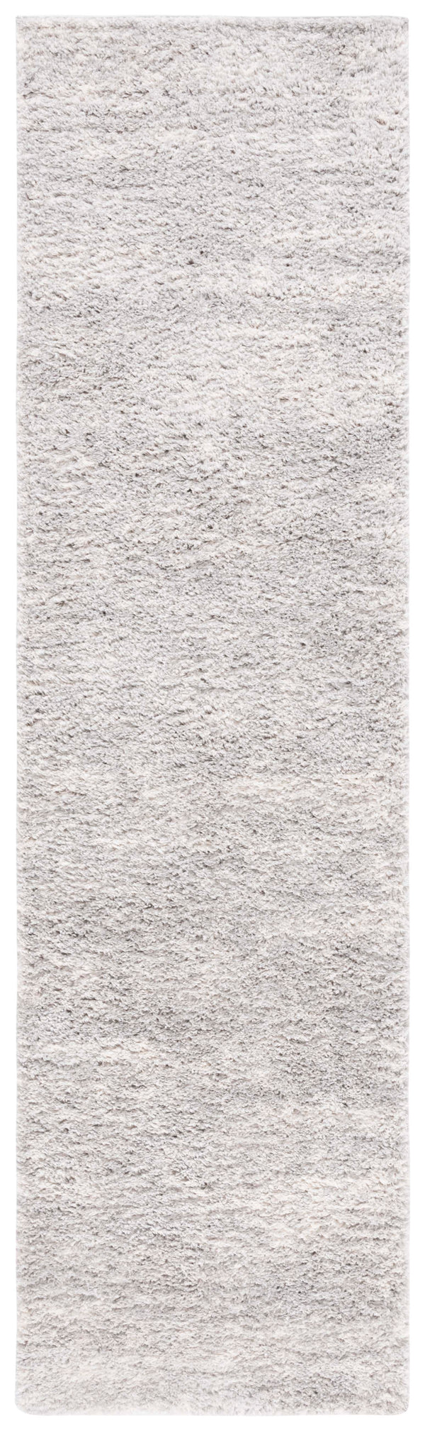 Safavieh Berber Plush Round Shag Rug In Grey Ivory — Flokati-Inspired Softness, Durable Power-Loomed Turkey 10'-0" x 10'-0" BER563G-10R