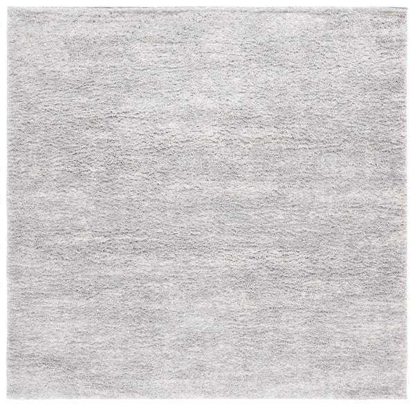 Safavieh Berber Round Area Rug - Luxurious Modern Shag In Ivory And Beige, Perfect For Cozy Living Spaces Grey ,Ivory Polyester Pile Ber563g-210