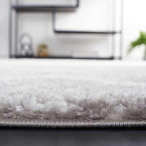 Safavieh Berber Shag Polyester Rug Neutral Ivory Grey Plush Pile Living Room Bedroom Accent BER574G-6