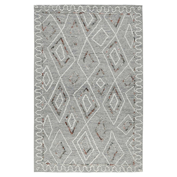 Amer Rugs Berlin Farmhouse Geometric Hand-hooked Wool Area Rug – Trendy Style For Timeless Home Elegance Multi Wool Ber70913