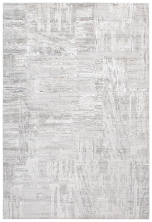 Safavieh Bedford Luxurious Grey Ivory Area Rug - Soft Viscose, Wool & Cotton Blend For Elegant Spaces Grey ,Ivory 60% Viscose,20% Wool,20% Cotton Bfd101a-9