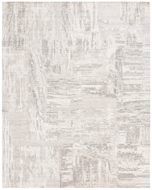 Safavieh Bedford Luxurious Grey Ivory Area Rug - Soft Viscose, Wool & Cotton Blend For Elegant Spaces Grey ,Ivory 60% Viscose,20% Wool,20% Cotton Bfd101a-9