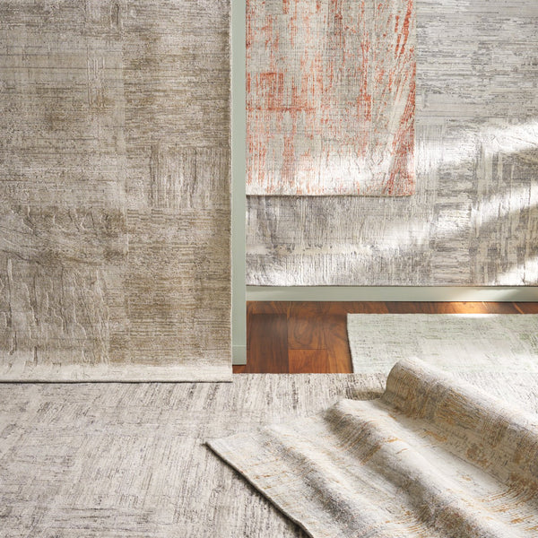 Safavieh Bedford Luxurious Grey Ivory Area Rug - Soft Viscose, Wool & Cotton Blend For Elegant Spaces Grey ,Ivory 60% Viscose,20% Wool,20% Cotton Bfd101a-9