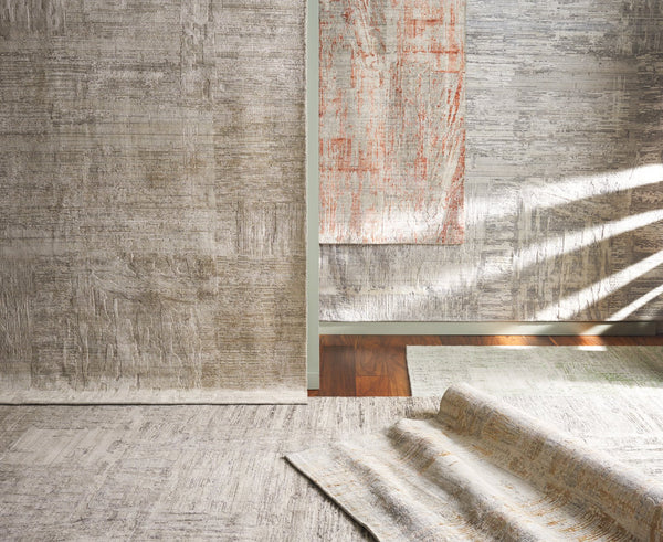 Safavieh Bedford Luxurious Grey Ivory Area Rug - Soft Viscose, Wool & Cotton Blend For Elegant Spaces Grey ,Ivory 60% Viscose,20% Wool,20% Cotton Bfd101a-9