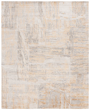 Safavieh Bedford Luxurious Grey Ivory Area Rug - Soft Viscose, Wool & Cotton Blend For Elegant Spaces Grey ,Gold 60% Viscose,20% Wool,20% Cotton Bfd101d-9