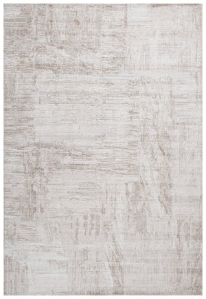Safavieh Bedford Luxurious Grey Ivory Area Rug - Soft Viscose, Wool & Cotton Blend For Elegant Spaces Grey ,Taupe 60% Viscose,20% Wool,20% Cotton Bfd101e-8