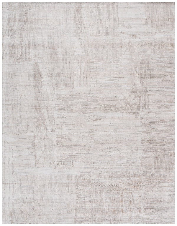 Safavieh Bedford Luxurious Grey Ivory Area Rug - Soft Viscose, Wool & Cotton Blend For Elegant Spaces Grey ,Taupe 60% Viscose,20% Wool,20% Cotton Bfd101e-8
