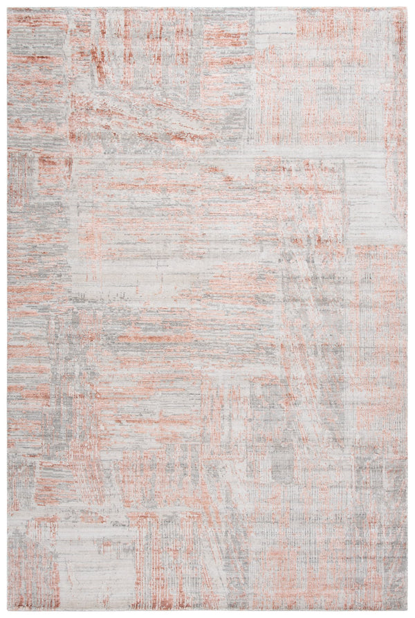Safavieh Bedford Luxurious Grey Ivory Area Rug - Soft Viscose, Wool & Cotton Blend For Elegant Spaces Grey ,Rust 60% Viscose,20% Wool,20% Cotton Bfd101f-9