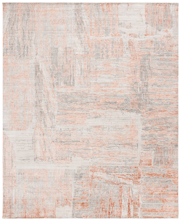 Safavieh Bedford Luxurious Grey Ivory Area Rug - Soft Viscose, Wool & Cotton Blend For Elegant Spaces Grey ,Rust 60% Viscose,20% Wool,20% Cotton Bfd101f-9