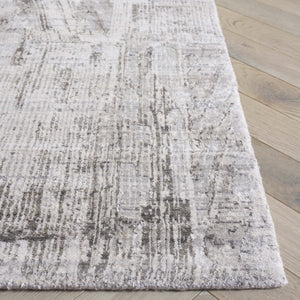 Safavieh Bedford Luxurious Grey Ivory Area Rug - Soft Viscose, Wool & Cotton Blend For Elegant Spaces Grey ,Charcoal 60% Viscose,20% Wool,20% Cotton Bfd101h-10