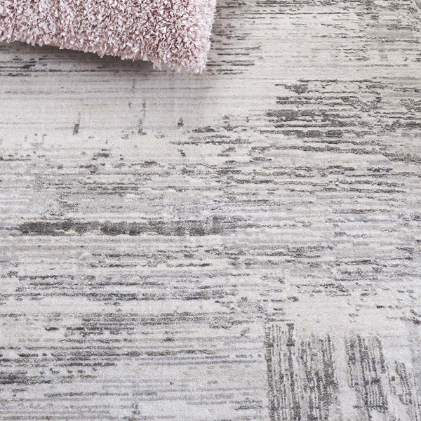 Safavieh Bedford Luxurious Grey Ivory Area Rug - Soft Viscose, Wool & Cotton Blend For Elegant Spaces Grey ,Charcoal 60% Viscose,20% Wool,20% Cotton Bfd101h-10