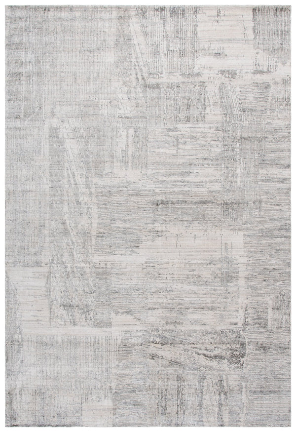 Safavieh Bedford Luxurious Grey Ivory Area Rug - Soft Viscose, Wool & Cotton Blend For Elegant Spaces Grey ,Charcoal 60% Viscose,20% Wool,20% Cotton Bfd101h-10