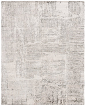 Safavieh Bedford Luxurious Grey Ivory Area Rug - Soft Viscose, Wool & Cotton Blend For Elegant Spaces Grey ,Charcoal 60% Viscose,20% Wool,20% Cotton Bfd101h-10