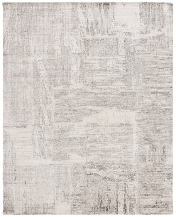 Safavieh Bedford Luxurious Grey Ivory Area Rug - Soft Viscose, Wool & Cotton Blend For Elegant Spaces Grey ,Charcoal 60% Viscose,20% Wool,20% Cotton Bfd101h-10
