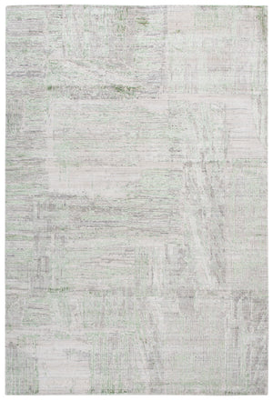 Safavieh Bedford Luxurious Grey Ivory Area Rug - Soft Viscose, Wool & Cotton Blend For Elegant Spaces Grey ,Green 60% Viscose,20% Wool,20% Cotton Bfd101y-10