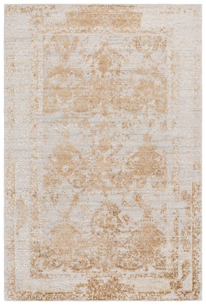 Safavieh Bedford Luxurious Area Rug - Elegant Beige And Gold Design, Perfect For Home Décor And Style Beige ,Gold 60% Viscose,20% Wool,And 20% Cotton Bfd102d-9