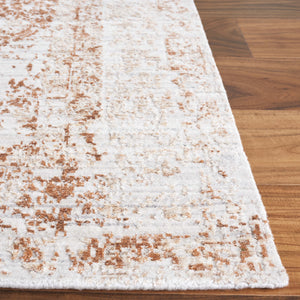 Safavieh Bedford Luxurious Area Rug - Elegant Beige And Gold Design, Perfect For Home Décor And Style Beige ,Rust 60% Viscose,20% Wool,And 20% Cotton Bfd102p-8